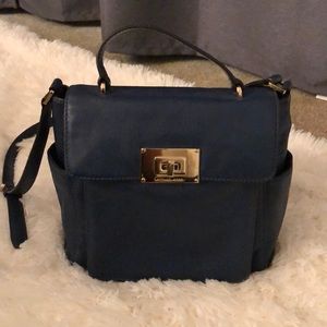 Michael by Michael Kors Navy Blue Satchel Bag
